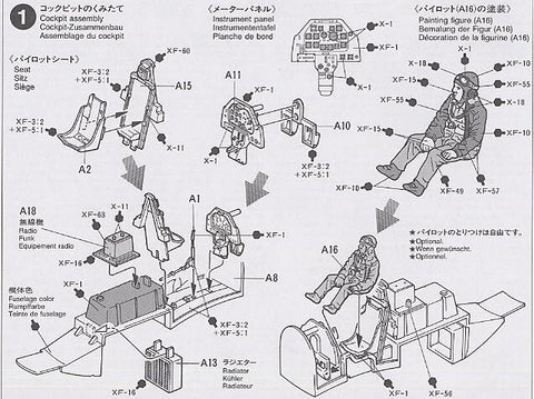 Tamiya P-51B Mustang 1/48 – surenkamas plastikinis lėktuvo modelis