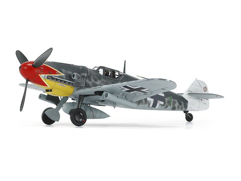 Tamiya Messerschmitt Bf109 G-6 vėlyvos gamybos 1/48 plastikinis modelis