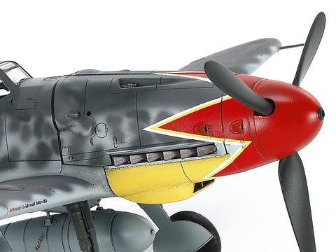 Tamiya Messerschmitt Bf109 G-6 vėlyvos gamybos 1/48 plastikinis modelis