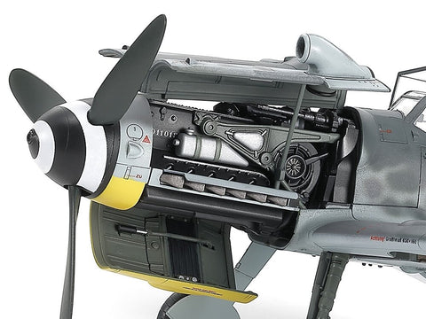 Tamiya Messerschmitt Bf109 G-6 vėlyvos gamybos 1/48 plastikinis modelis