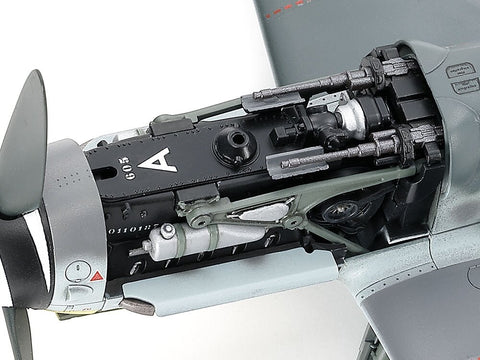 Tamiya Messerschmitt Bf109 G-6 vėlyvos gamybos 1/48 plastikinis modelis