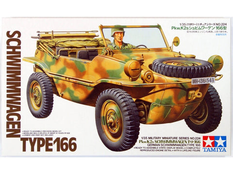 Tamiya Schwimmwagen Type 166 1/35 plastikinis modelis (35224)