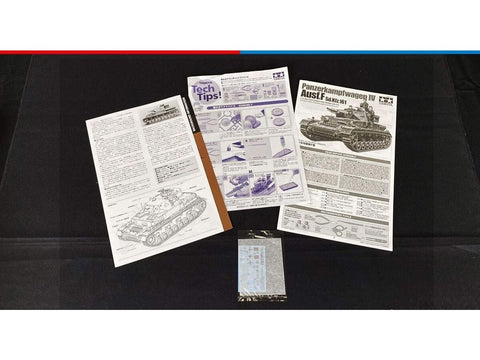 Tamiya Panzerkampfwagen IV Ausf. F 1/35 plastikinis modelio rinkinys