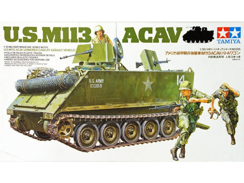 Tamiya JAV M113 ACAV 1/35 plastikinis surinkimo rinkinys