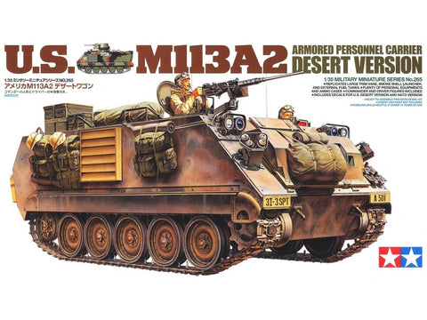 Tamiya M113A2 US šarvuotis 1/35 – plastikinis surinkimo rinkinys