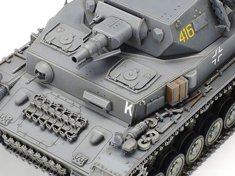 Tamiya Panzerkampfwagen IV Ausf. F 1/35 plastikinis modelio rinkinys