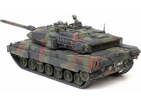 Tamiya Leopard 2 A7V vokiečių tankas 1/35 plastikinis surenkamas modelis 35387