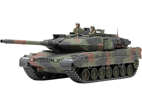 Tamiya Leopard 2 A7V vokiečių tankas 1/35 plastikinis surenkamas modelis 35387