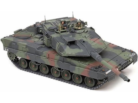 Tamiya Leopard 2 A7V vokiečių tankas 1/35 plastikinis surenkamas modelis 35387