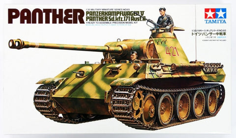 Tamiya Panzerkampfwagen V Panther Ausf. A 1/35 plastikinis rinkinys