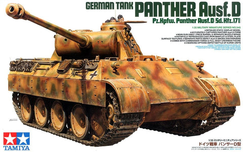 Tamiya Pz.Kpfw. V Panther Ausf. D 1/35 plastikinis surenkamas tanko modelis