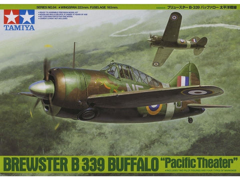 Tamiya 61094 Brewster B-339 Buffalo 1/48 – Ramiojo vandenyno frontas