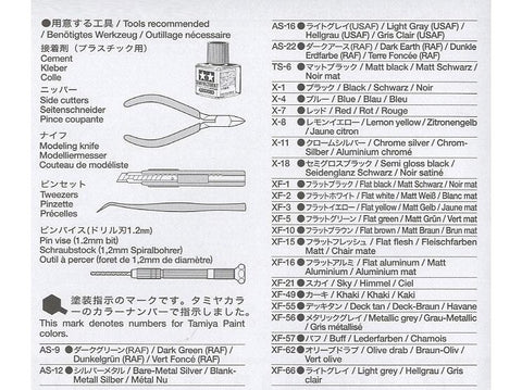 Tamiya 61094 Brewster B-339 Buffalo 1/48 – Ramiojo vandenyno frontas