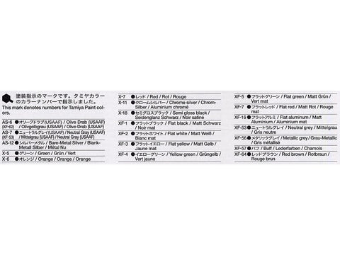 Tamiya Republic P-47D Thunderbolt Razorback 1/72 plastikinis modelis