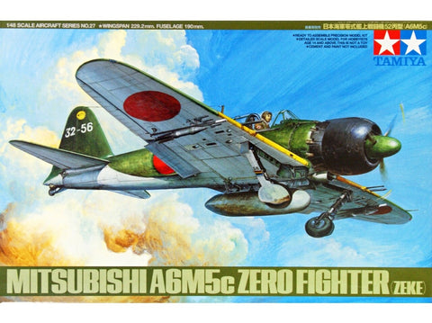Tamiya Mitsubishi A6M5c Zero naikintuvas 1/48 plastikinis modelis