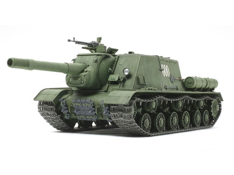 Tamiya sovietų sunki savaeigė haubica ISU-152 1/35 modelis