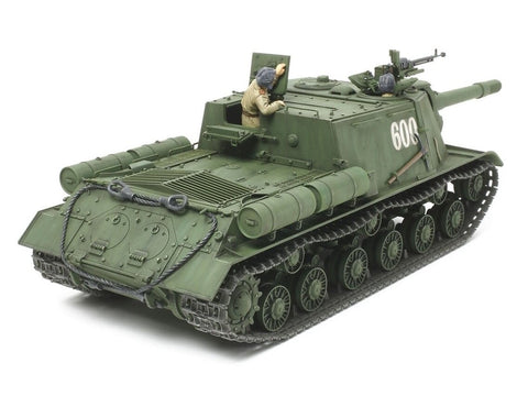 Tamiya sovietų sunki savaeigė haubica ISU-152 1/35 modelis