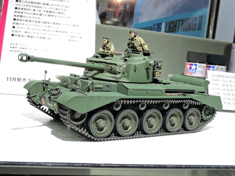 Tamiya A34 Comet britų tankas 1/35 plastikinis modelis 35380