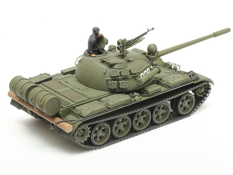 Tamiya T-55 sovietinis vidutinis tankas 1/48 plastikinis rinkinys