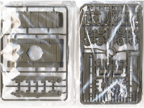 Tamiya T-55 sovietinis vidutinis tankas 1/48 plastikinis rinkinys