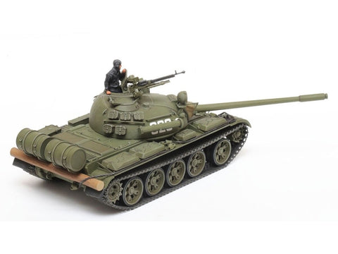 Tamiya T-55 sovietinis vidutinis tankas 1/48 plastikinis rinkinys