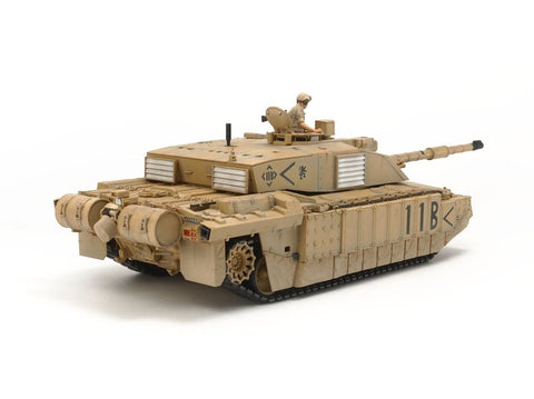 Tamiya Challenger 2 – britų pagrindinis tankas, dykumos versija 1/48