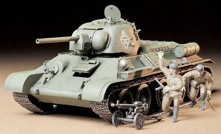 Tamiya T-34/76 ChTZ 1/35 plastikinis surenkamas tanko modelis 35149