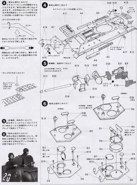 Tamiya T-34/76 sovietinis tankas 1/35 – plastikinis surinkimo rinkinys 35059