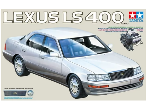 Tamiya Lexus LS400 UCF11L 1/24 plastikinis surinkimo rinkinys (24114)