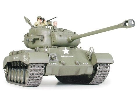 Tamiya M26 Pershing (T26E3) 1/35 JAV vidutinis tankas, plastikinis rinkinys