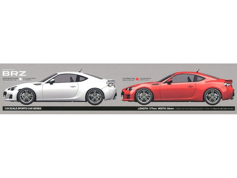 Tamiya Subaru BRZ 1/24 plastikinis modelis, surinkimo rinkinys (24324)