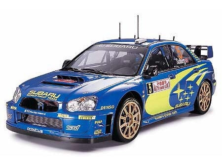 Tamiya Subaru Impreza WRC Monte Carlo 2005 1/24 surenkamas modelis