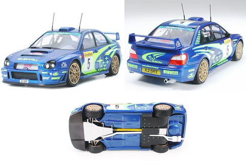 Tamiya Subaru Impreza WRC Monte Carlo 2001 1/24 plastikinis surinkimo rinkinys