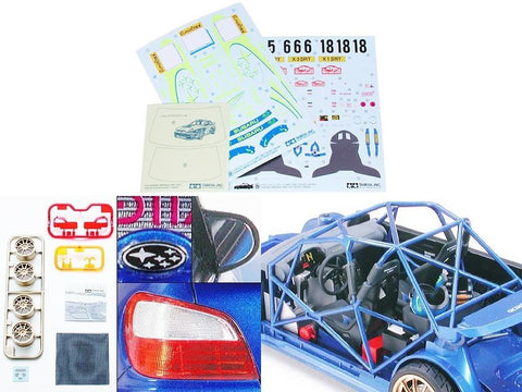 Tamiya Subaru Impreza WRC Monte Carlo 2001 1/24 plastikinis surinkimo rinkinys