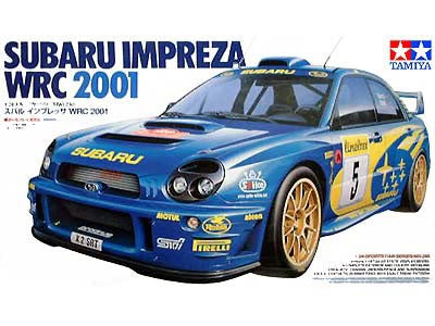 Tamiya Subaru Impreza WRC Monte Carlo 2001 1/24 plastikinis surinkimo rinkinys