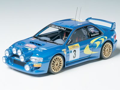 Tamiya Subaru Impreza WRC 1998 Monte Carlo 1/24 plastikinis surenkamas modelis