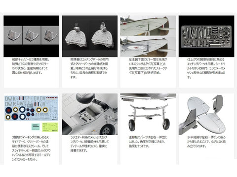 Tamiya Supermarine Spitfire Mk.I 1/48 plastikinis modelis (61119)