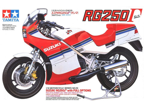 Tamiya Suzuki RG250Γ 1/12 plastikinis rinkinys su pilna komplektacija (14029)