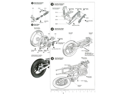 Tamiya Suzuki RG250Γ 1/12 plastikinis rinkinys su pilna komplektacija (14029)