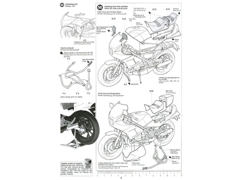Tamiya Suzuki RG250Γ 1/12 plastikinis rinkinys su pilna komplektacija (14029)