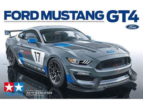 Tamiya Ford Mustang GT4 1/24 plastikinis surenkamas modelis