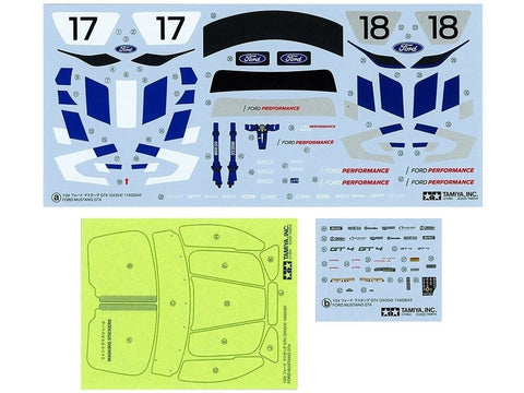 Tamiya Ford Mustang GT4 1/24 plastikinis surenkamas modelis