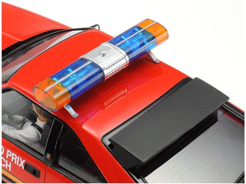 Tamiya Toyota Celica Supra Long Beach GP maršalo modelio rinkinys 1/24
