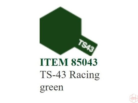 Tamiya TS-43 purškiami dažai Racing Green, 100 ml