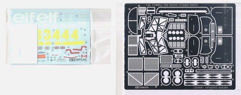 Tamiya Tyrrell P34 šešiaratis 1976 Japonijos GP 1/20