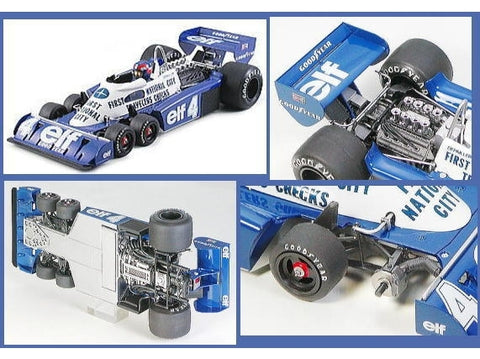 Tamiya Tyrrell P34 F1 1977 Monaco GP 1/20 plastikinis surenkamas modelis