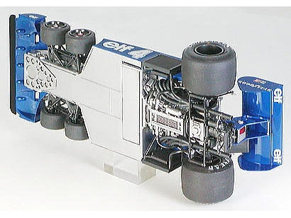 Tamiya Tyrrell P34 F1 1977 Monaco GP 1/20 plastikinis surenkamas modelis