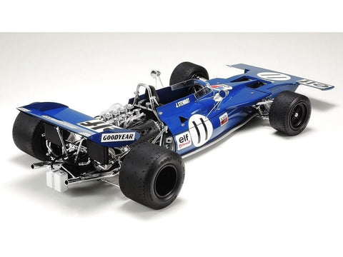 Tamiya Tyrrell 003 1971 Monako Grand Prix 1/12 su fotoėtinėmis detalėmis