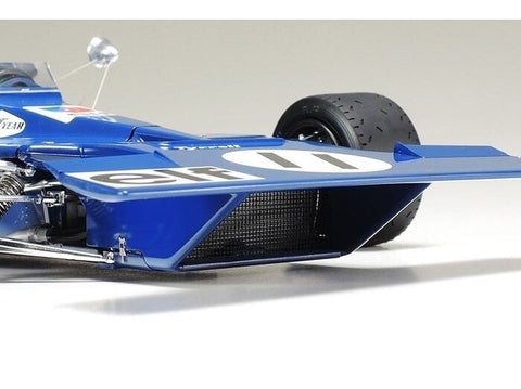 Tamiya Tyrrell 003 1971 Monako Grand Prix 1/12 su fotoėtinėmis detalėmis