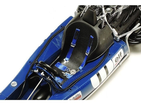 Tamiya Tyrrell 003 1971 Monako Grand Prix 1/12 su fotoėtinėmis detalėmis